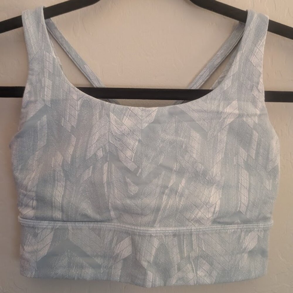lululemon Energy Longline Bra Medium Support, B–C Cups, Sz 4 NWOT